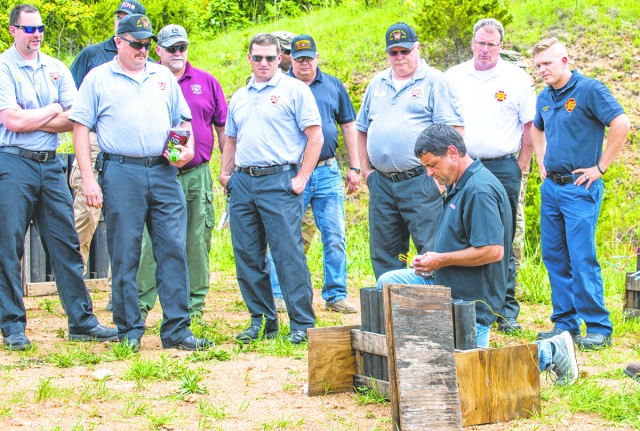 Fort Leonard Wood Fire Department hosts pyrotechnic safety course