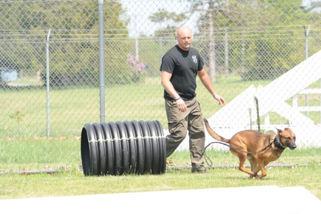 Fort Drum MPs host law enforcement working dog team competition