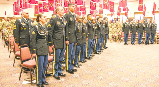 Soldiers join elite NCO Corps at Fort Leonard Wood