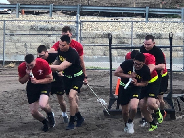 Barnyard physical training session builds camaraderie