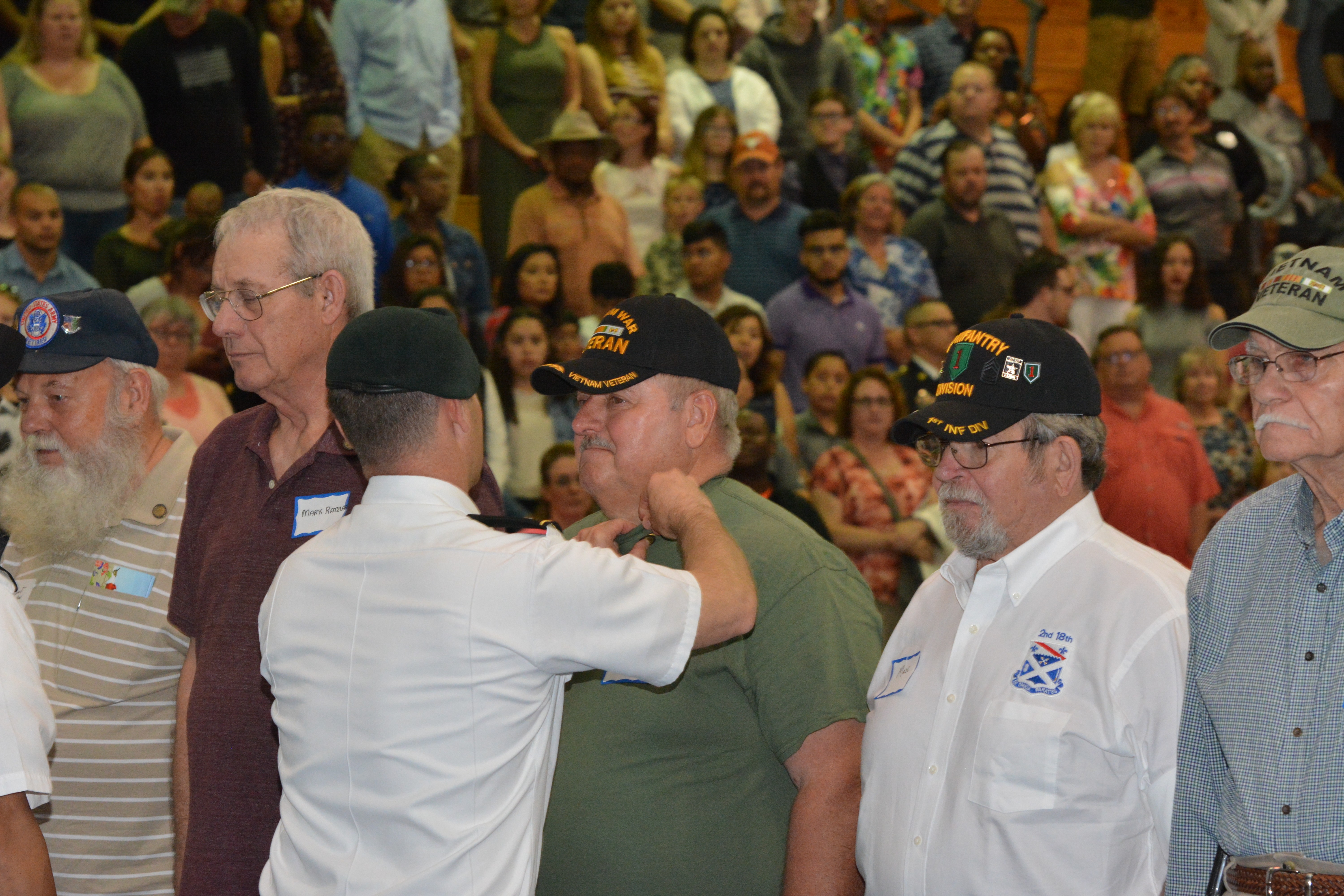 DSC_4977, Retirees and family members gather outside Clark …