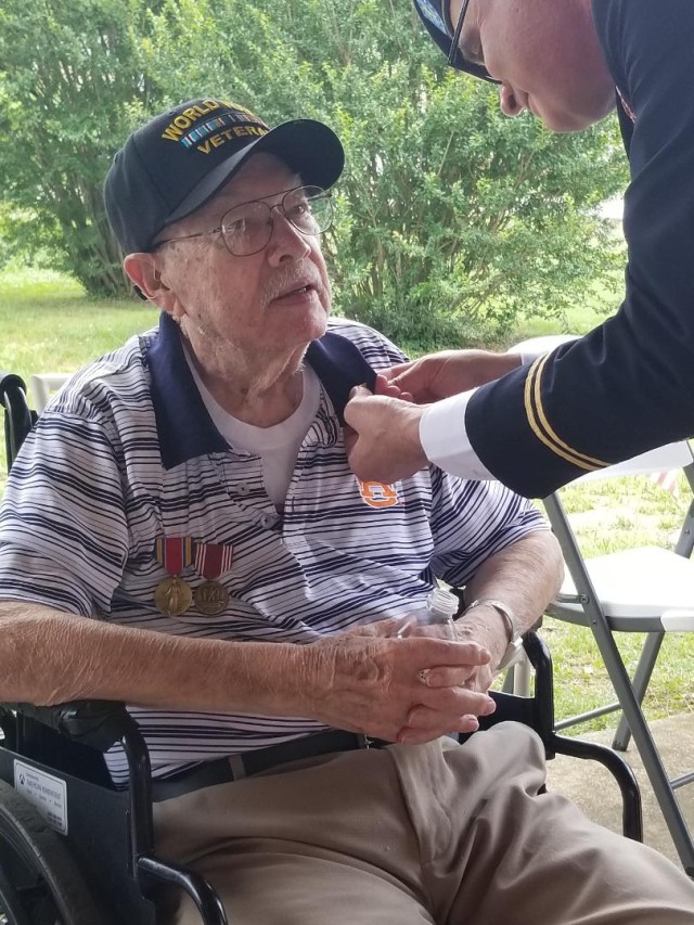 WWII VETERAN HONORED