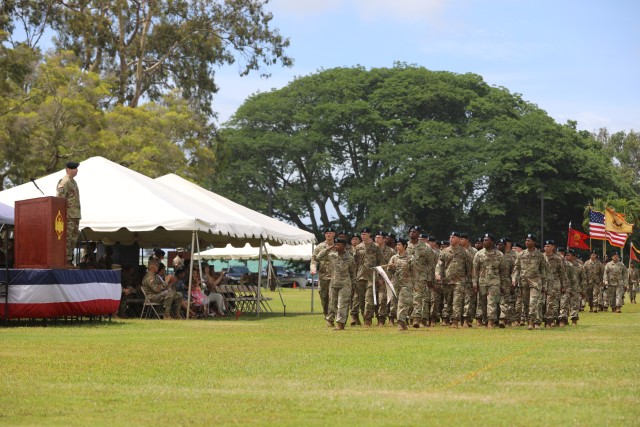 Army's 'premier combat sustainment support battalion' conducts change command, responsibility
