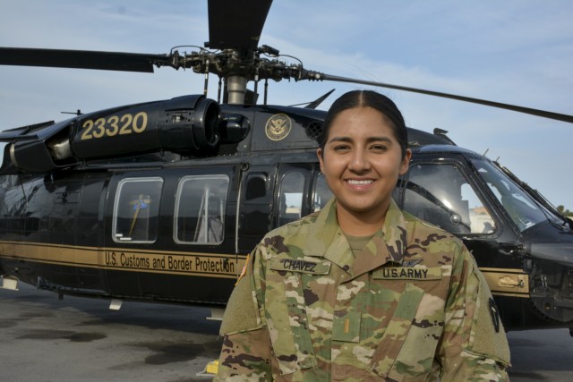 Female Texas Army National Guard pilot defies limits