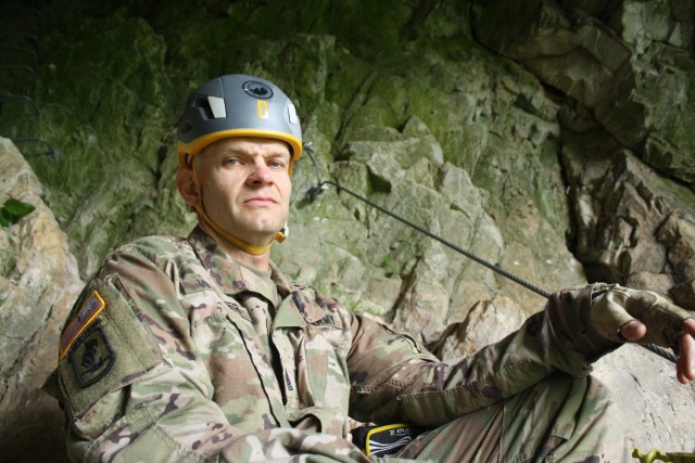 Rock Climbing in Kosovo Builds Teamwork for the 3-61 CAV