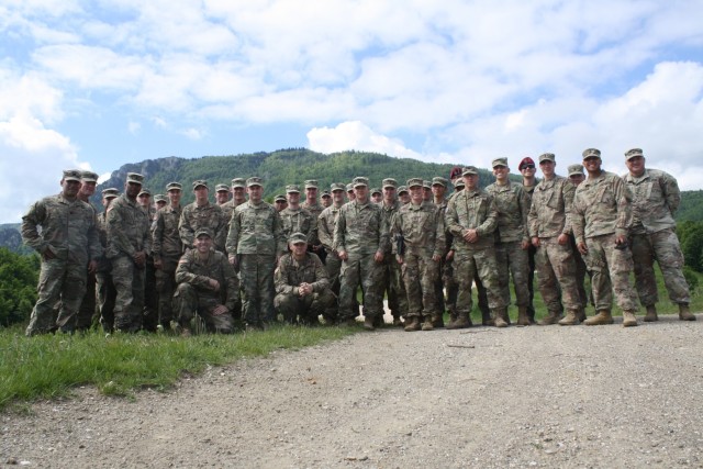 Rock Climbing in Kosovo Builds Teamwork for the 3-61 CAV