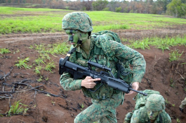 US, Singapore troops conduct Tiger Balm 18 live fire exercise