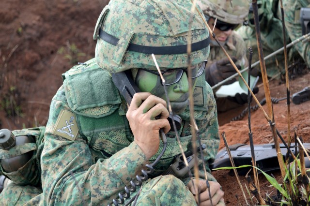 US, Singapore troops conduct Tiger Balm 18 live fire exercise