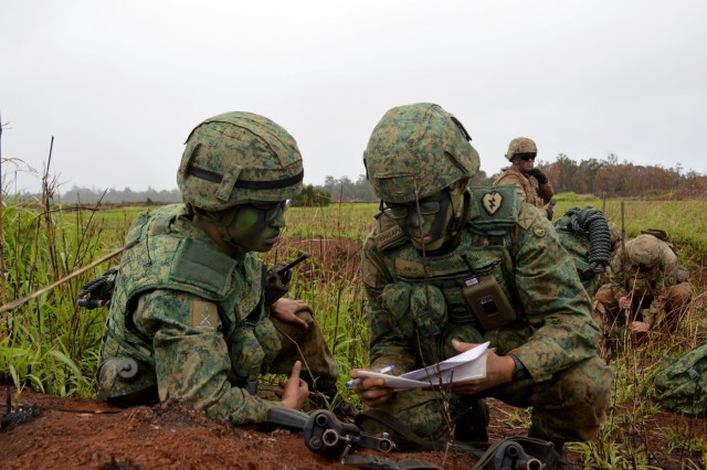 US, Singapore troops conduct Tiger Balm 18 live fire exercise