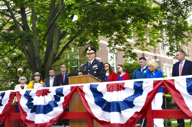 Bg. Gen. Vincent Malone Speaks at Watertown Memorial Day Ceremony