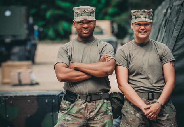 A wash and dry keeps spirits high during Saber Strike 18