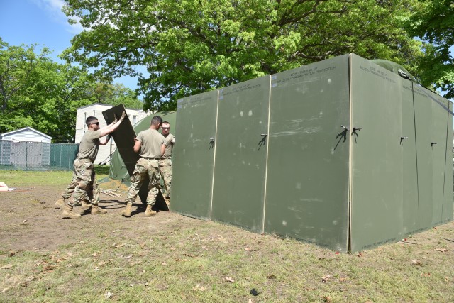 Army researchers conduct successful user evaluation of expeditionary shelter protection system