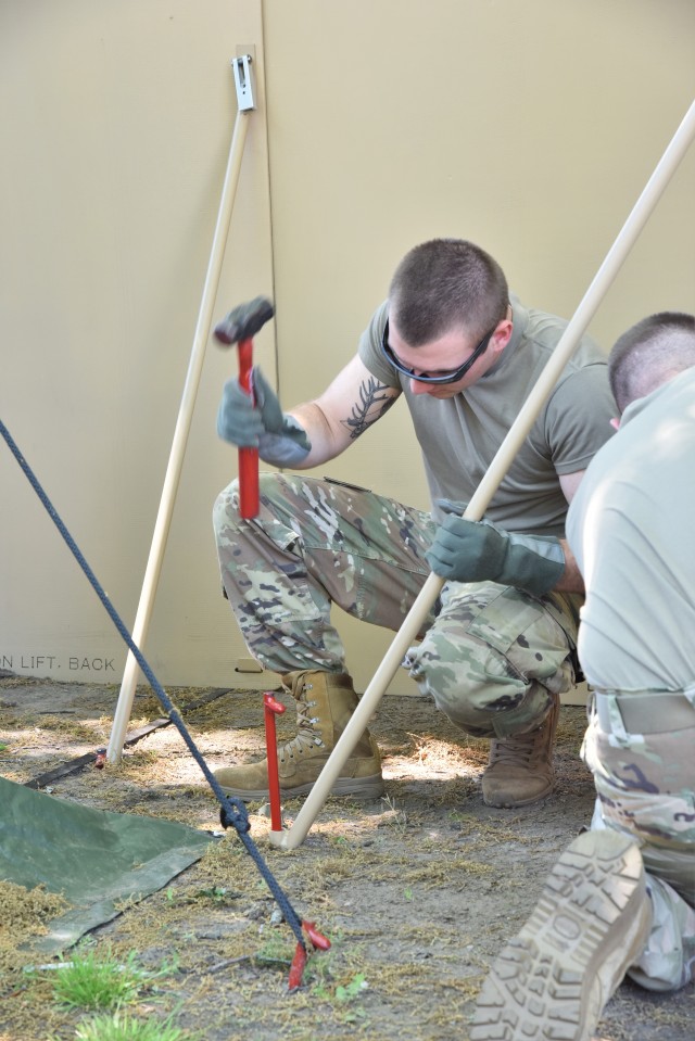 Army researchers conduct successful user evaluation of expeditionary shelter protection system