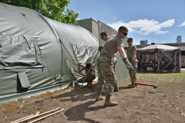 Army researchers conduct successful user evaluation of expeditionary shelter protection system