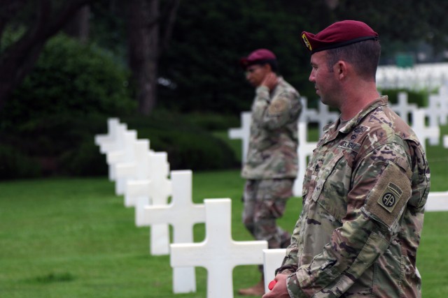 82nd Airborne Division Honors WWII Paratroopers in Normandy
