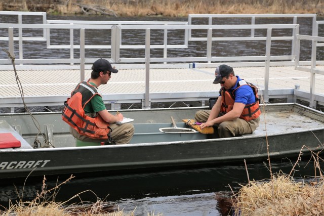 Fish population surveys help improve Fort McCoy's fisheries management