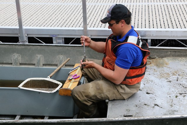 Fish population surveys help improve Fort McCoy's fisheries management