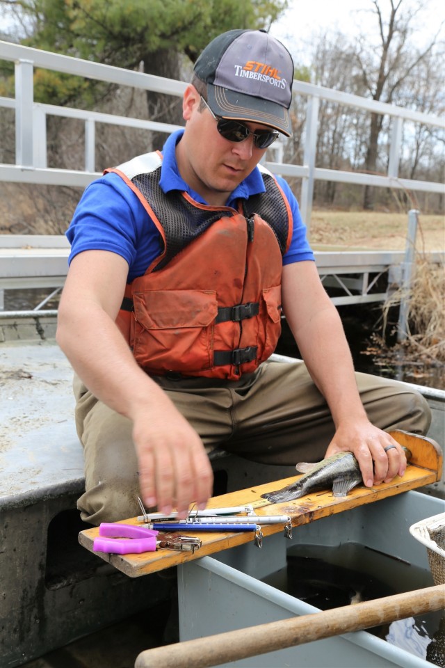 Fish population surveys help improve Fort McCoy's fisheries management