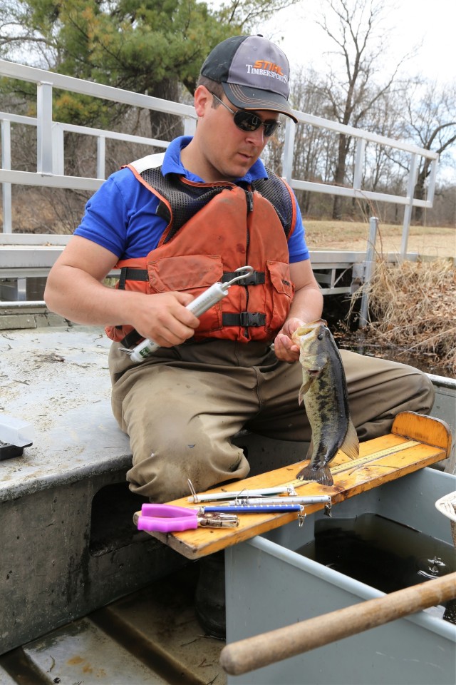 Fish population surveys help improve Fort McCoy's fisheries management