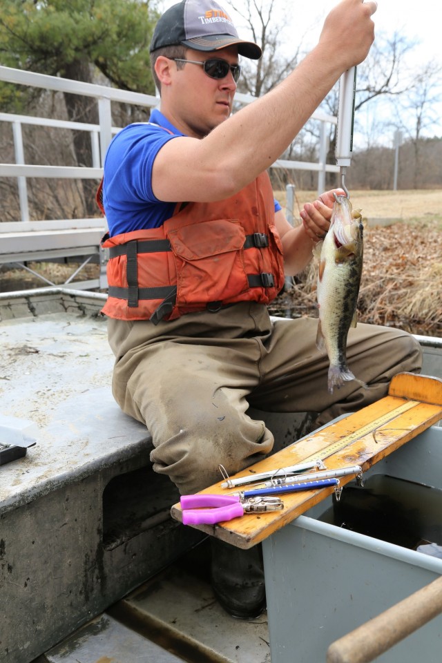 Fish population surveys help improve Fort McCoy's fisheries management