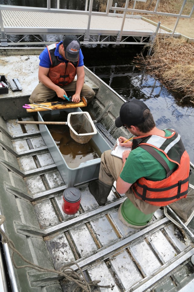 Fish population surveys help improve Fort McCoy's fisheries management