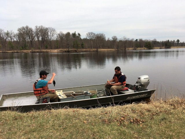 Fish population surveys help improve Fort McCoy's fisheries management