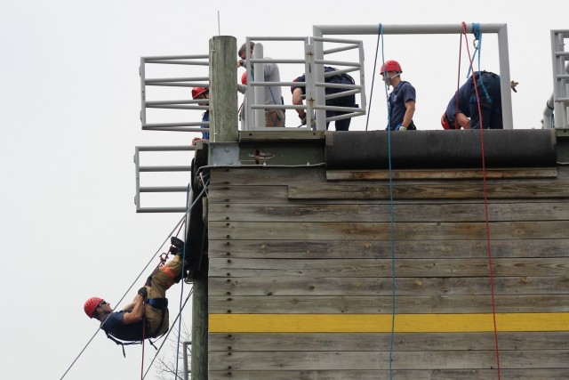 Firefighters hold technical rescue training at Fort McCoy