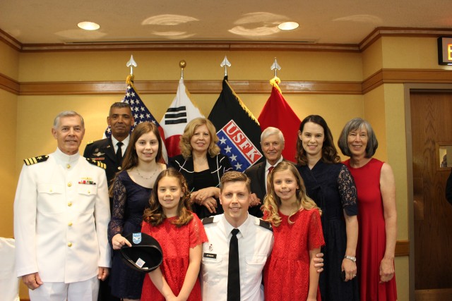 Celebrating brand new Colonel in the family