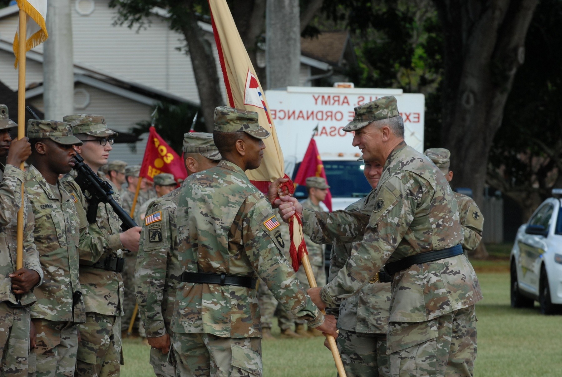 8th TSC changes leadership Article The United States Army