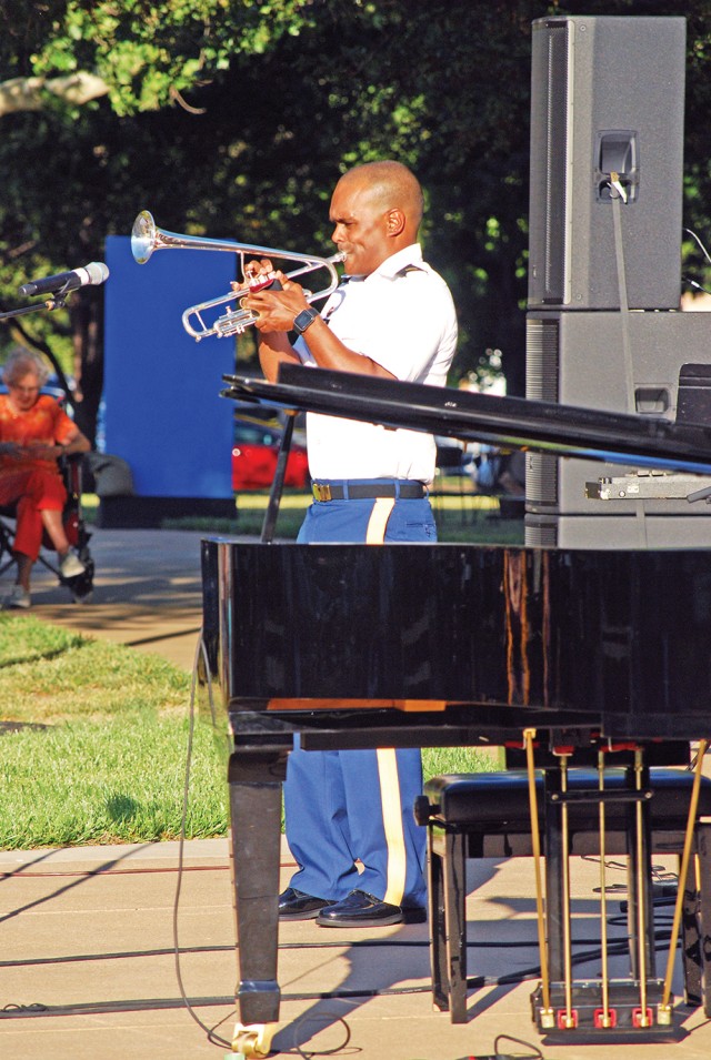 Fort Riley supports Symphony at Sunset concert June 2 in commemoration of Operation Overlord D-Day landings at Normandy 74 years ago.