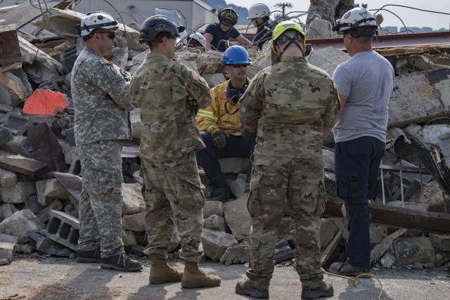 WVNG teams up with local fire, CAMC teams for search and extraction training