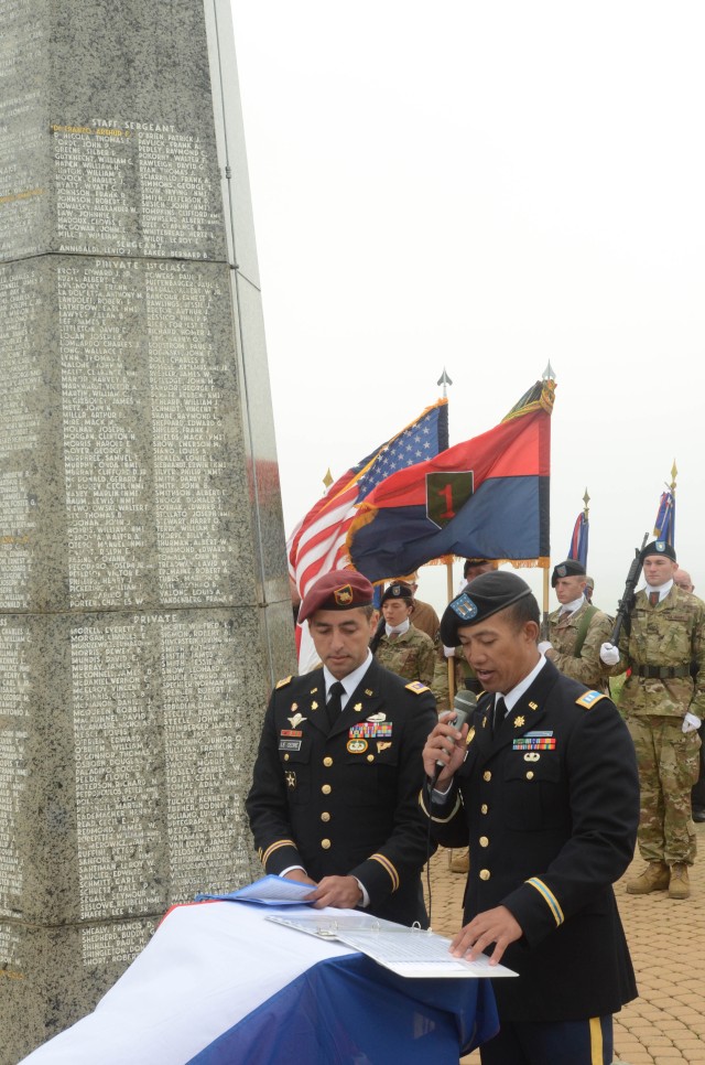 D-Day Commemoration brings reflection, appreciation for 'Big Red One' Soldiers