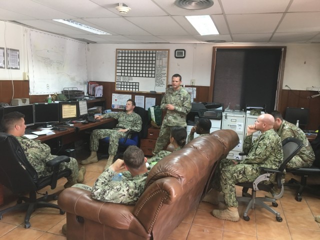 Reserve Veterinary Corps Soldiers cover down at Naval Station Rota