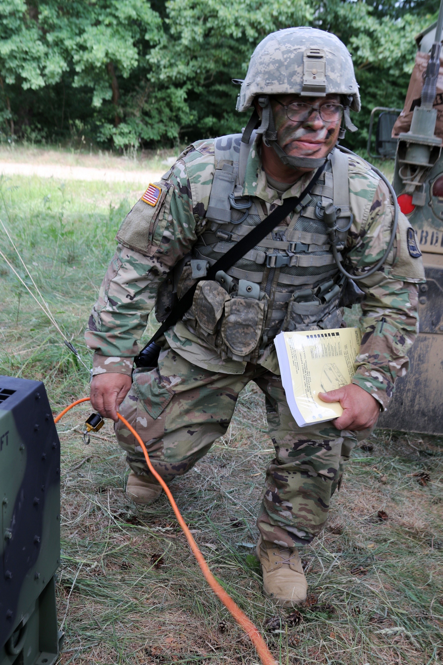 Puerto Rico National Guard military police use hurricane-tested ...