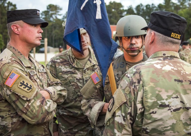 Army National Guard officer candidates kick off phase one of leadership training