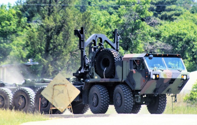 Operations for Combat Support Training Exercise 86-18-04 at Fort McCoy