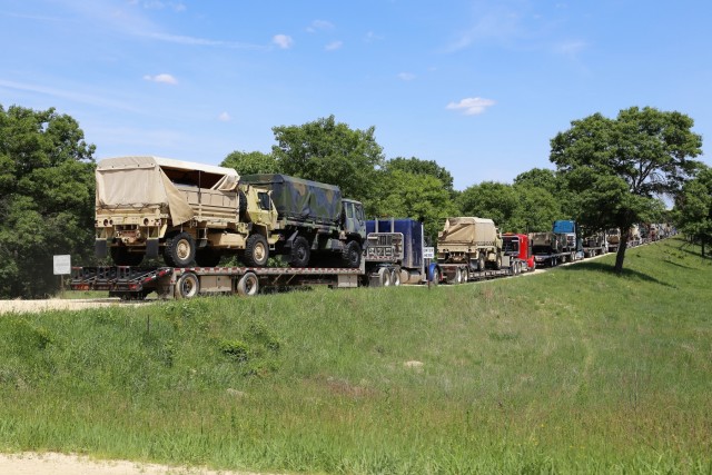 Operations for Combat Support Training Exercise 86-18-04 at Fort McCoy