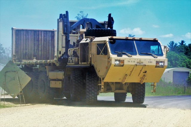 Operations for Combat Support Training Exercise 86-18-04 at Fort McCoy