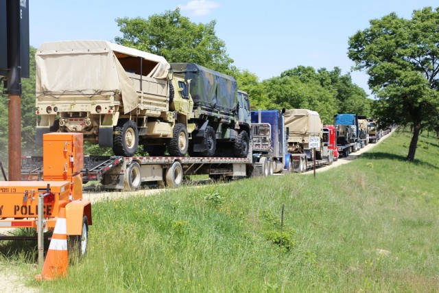 Operations for Combat Support Training Exercise 86-18-04 at Fort McCoy