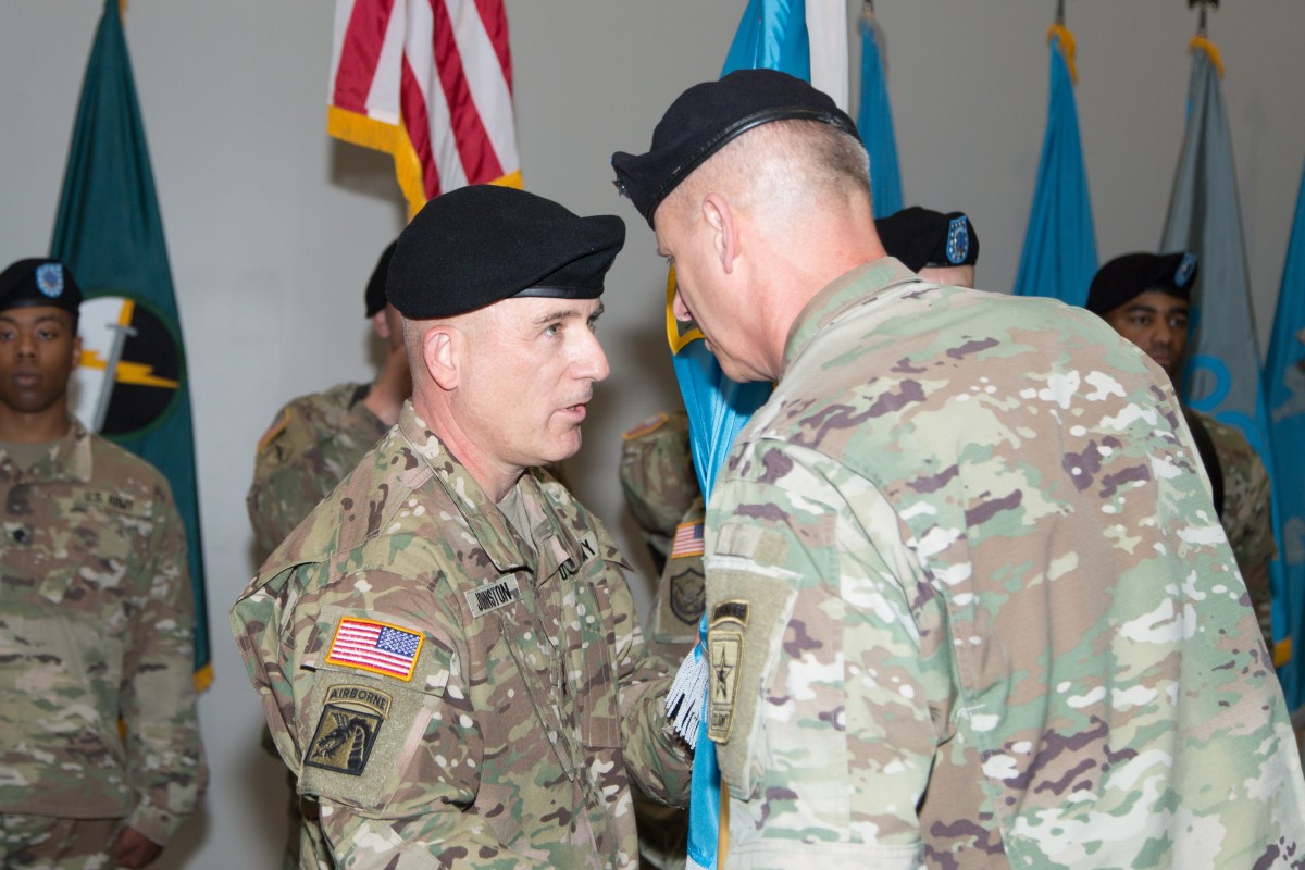 INSCOM welcomes Maj. Gen. Gary W. Johnston as the new commanding ...