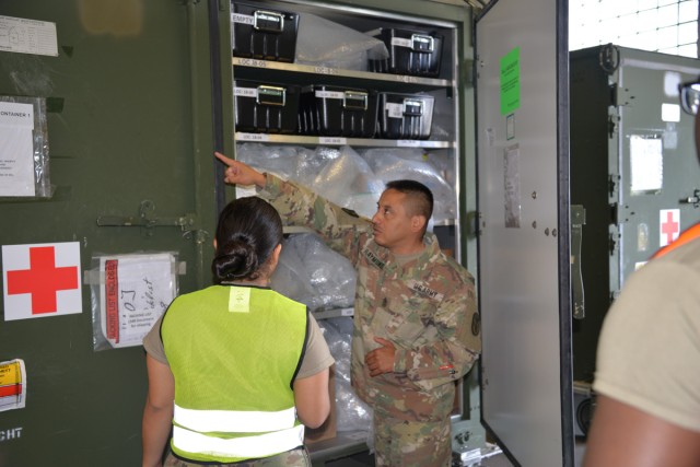 Maroon Surge 18: USAMMCE Soldiers execute medical logistics mission