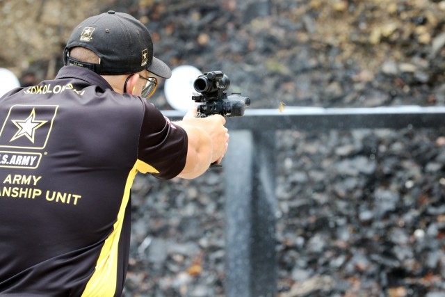 USAMU Soldier wins Silver at World Action Pistol Championships, makes history at Bianchi Cup