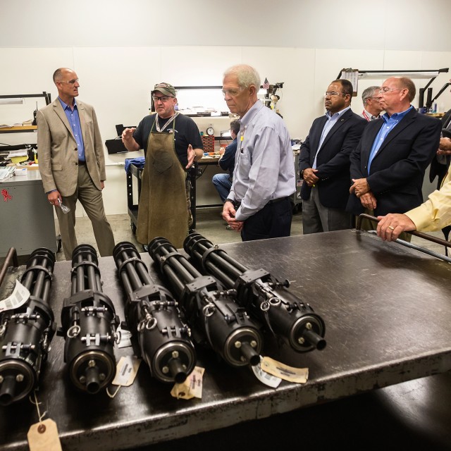 Former commanders, deputies tour depot, discuss issues