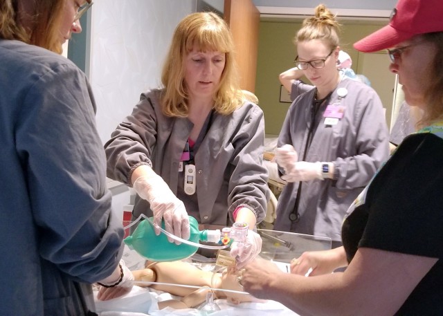 Training to Deliver: Fort Drum OB docs partner with Samaritan Medical Center health professionals during labor and delivery training