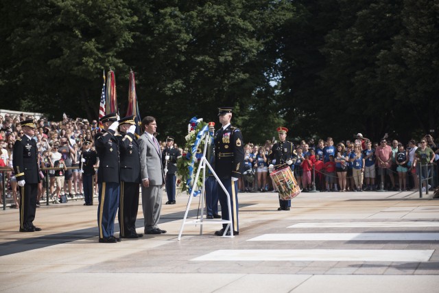Army's Senior Leaders honor the fallen on the 243rd Army Birthday