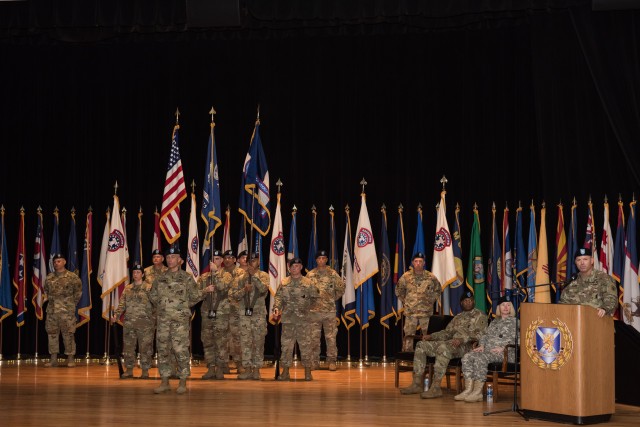 The Medical Recruiting Brigade Formation During the Change of Command