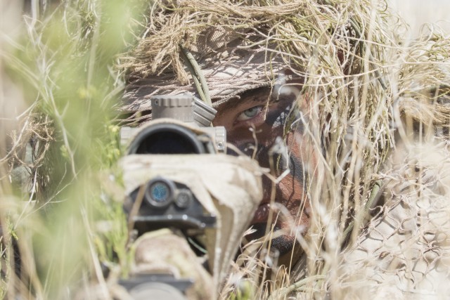 Idaho National Guard snipers get in and out, unseen