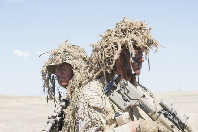 Idaho National Guard snipers get in and out, unseen