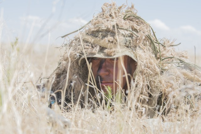 Idaho National Guard snipers get in and out, unseen