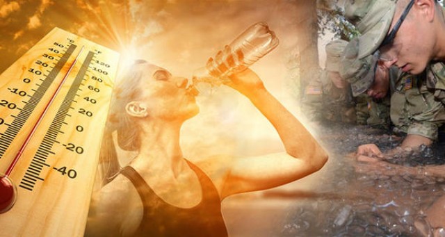 Safety: Drink lots of fluids when participating in physical activities